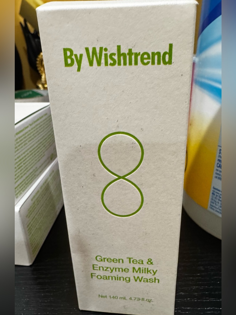 By Wishtrend Green Tea & Enzyme Milky Foaming Wash - 140 ml BNIB